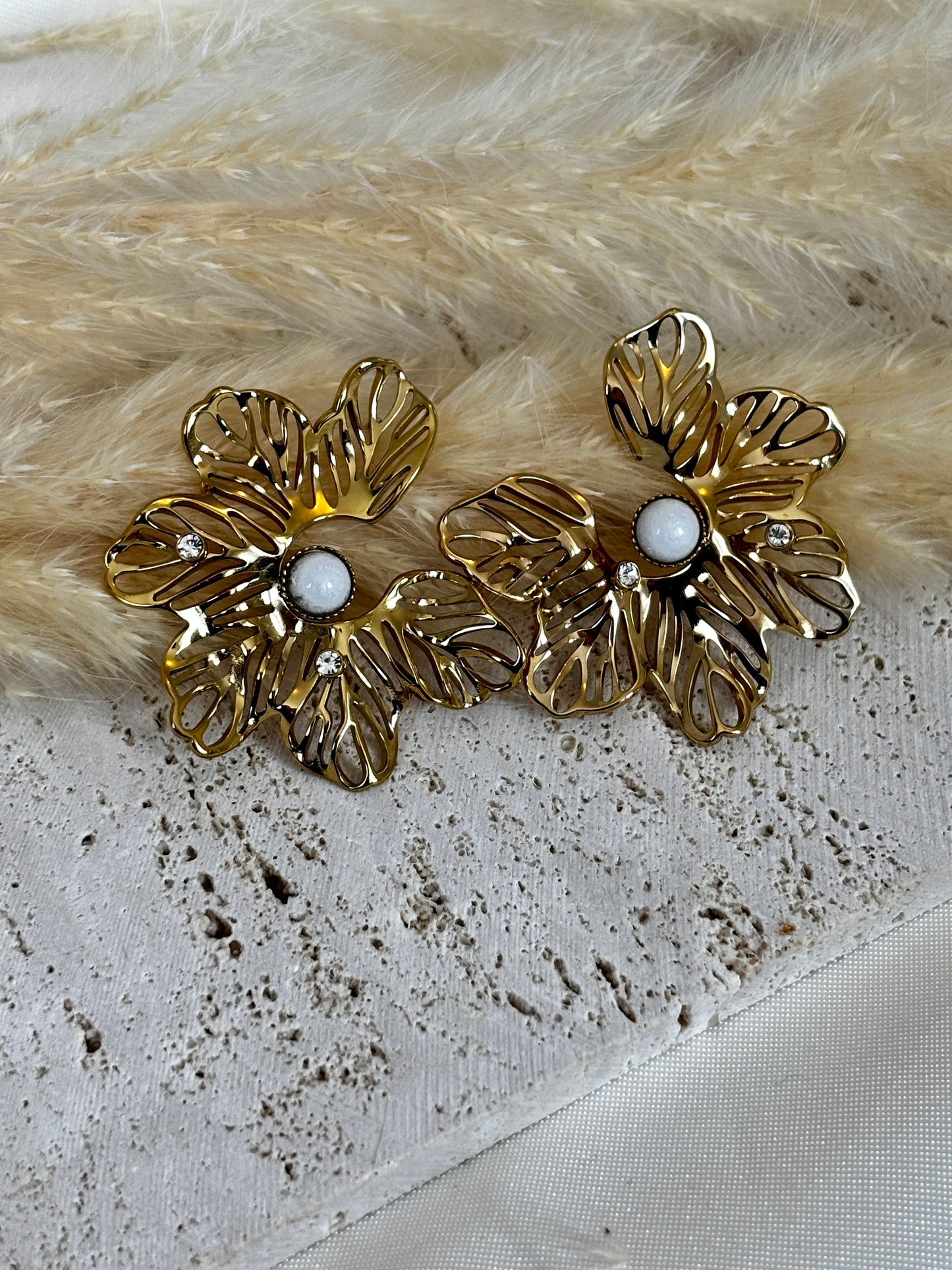 Boucles d'oreilles Flora